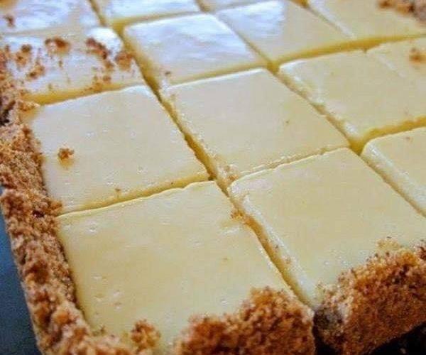 creamy lemon squares