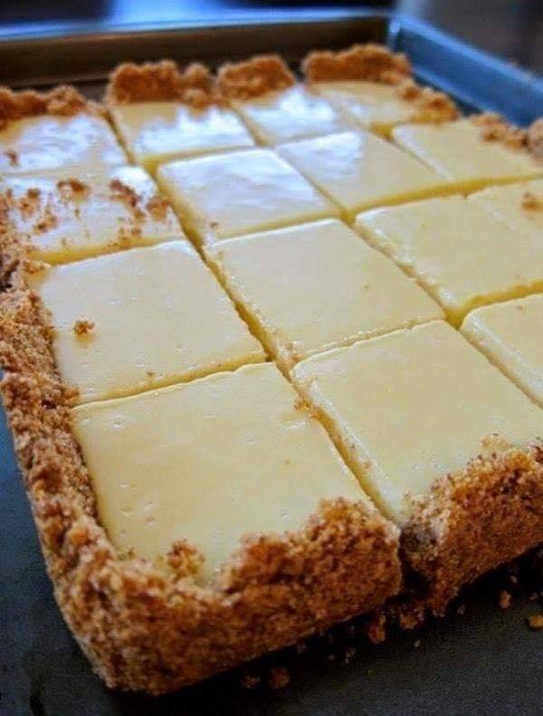 creamy lemon squares