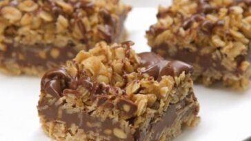 No Bake Chocolate Oat Bars