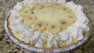 Old Fashioned Banana Cream Pie