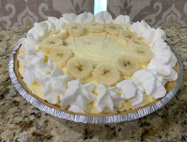 Old Fashioned Banana Cream Pie