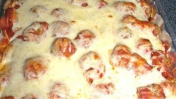 Meatball Sub Casserole