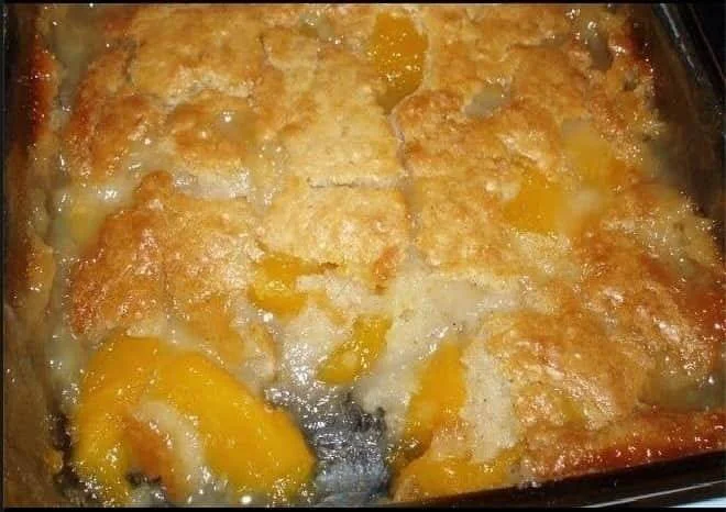 Old Time Oven Peach Cobbler