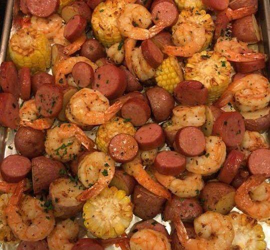 Cajun Shrimp in Foil