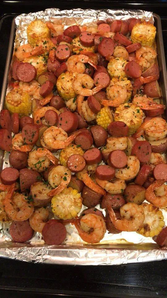 Cajun Shrimp in Foil