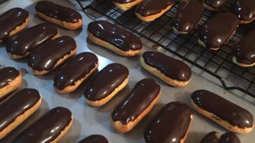 Homemade Chocolate Eclairs