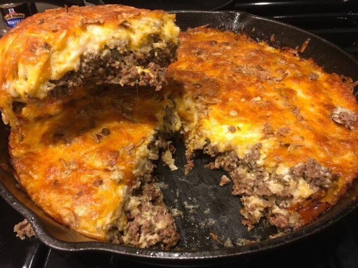 Impossible Cheeseburger Pie - Recipes Need