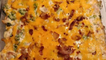 Chicken Bacon Ranch Casserole