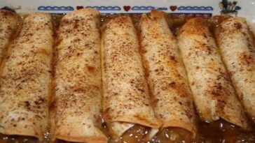 Apple Enchiladas