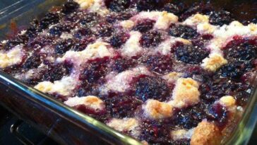 Homemade Kentucky Blackberry Cobbler