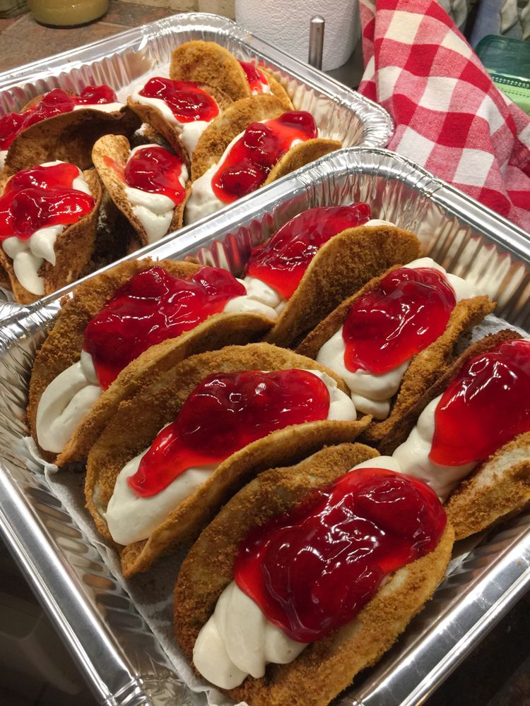 Mini Strawberry Cheesecake Tacos Recipe