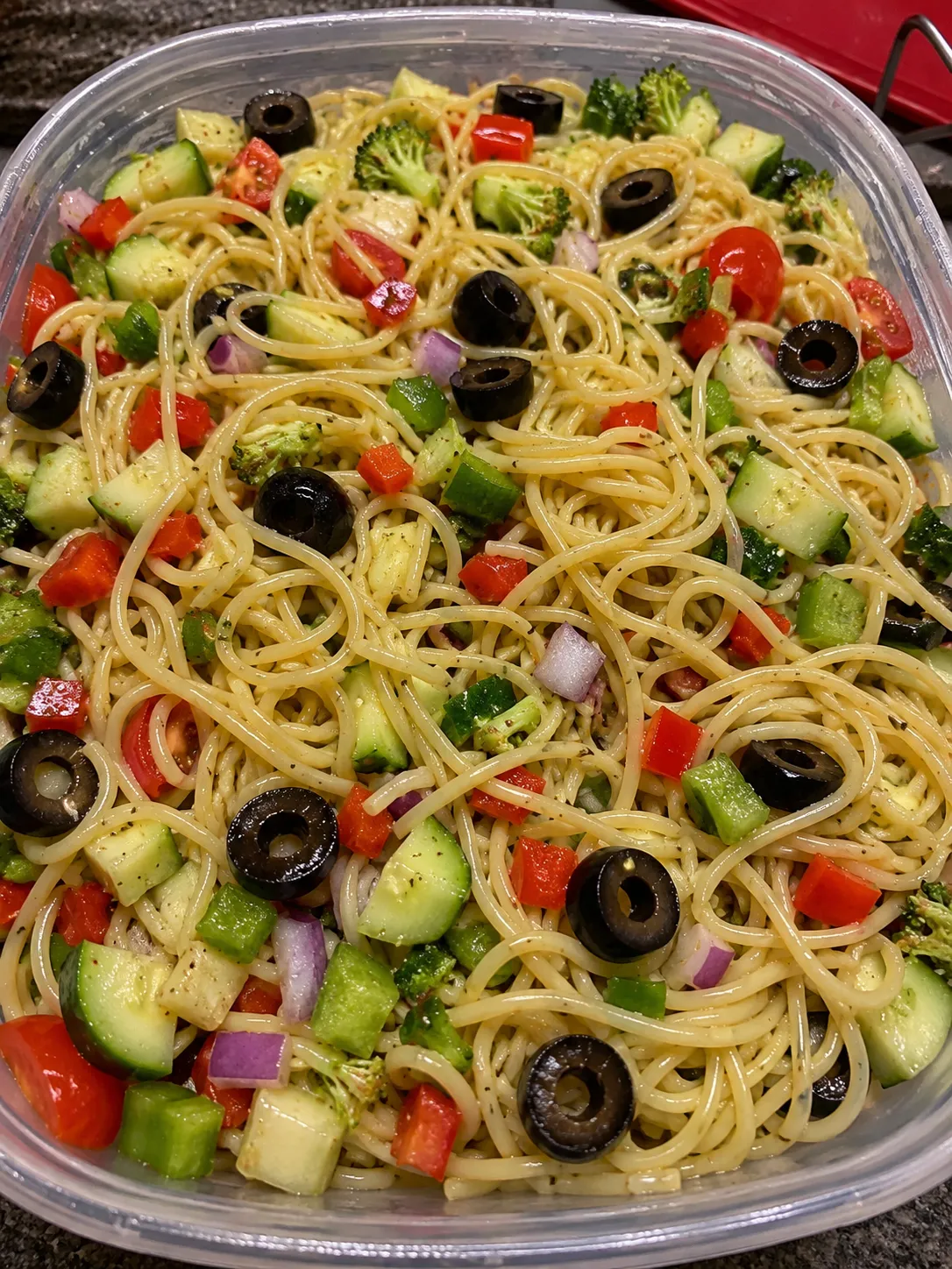CALIFORNIA SPAGHETTI SALAD