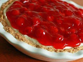 No-Bake Cherry Cheesecake Lush
