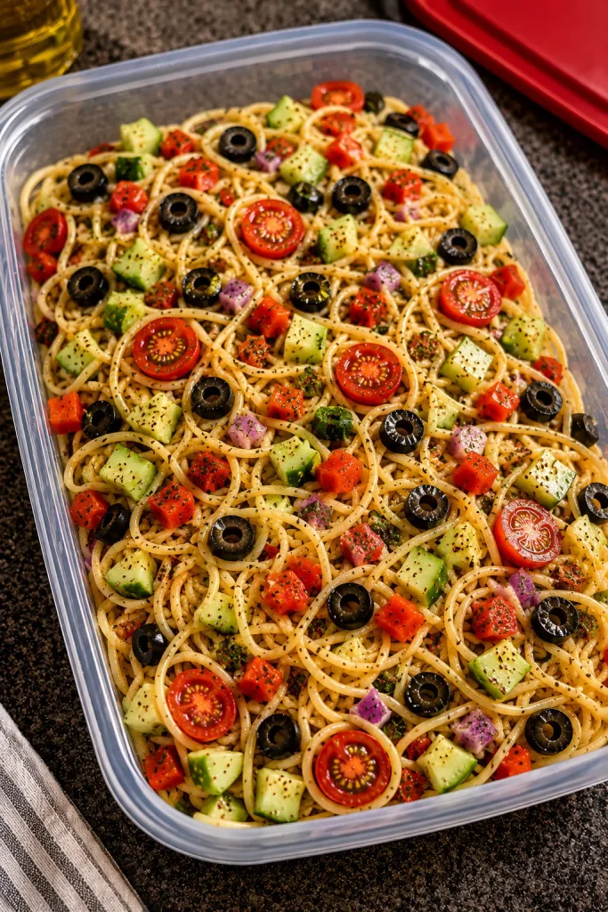 CALIFORNIA SPAGHETTI SALAD