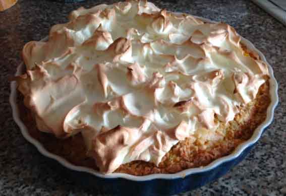 Lemon meringue pie