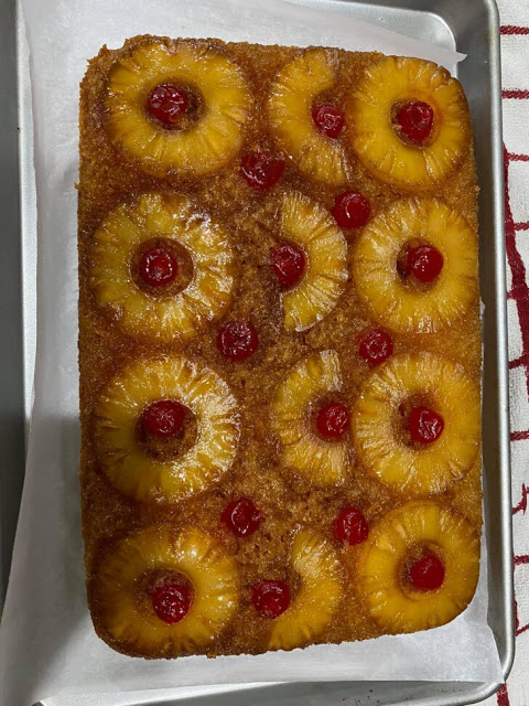 Pineapple Upside-Down Cake !
