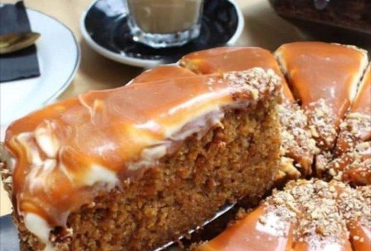 Homemade Caramel Cake