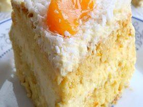 Orange Coconut Cake