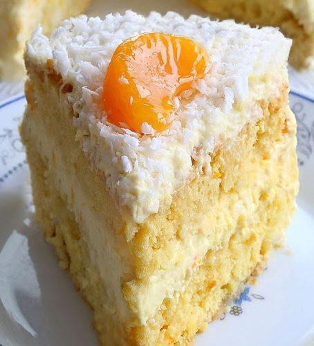 Orange Coconut Cake