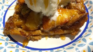 Old Time Oven Peach Cobbler