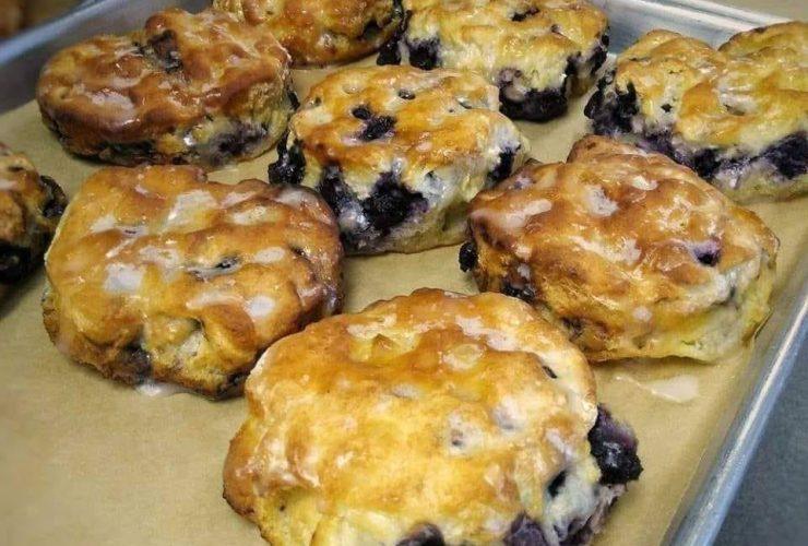 Blueberry Biscuits