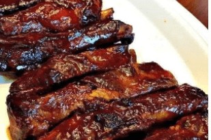 Slow Cooker Barbequed Beef Ribs