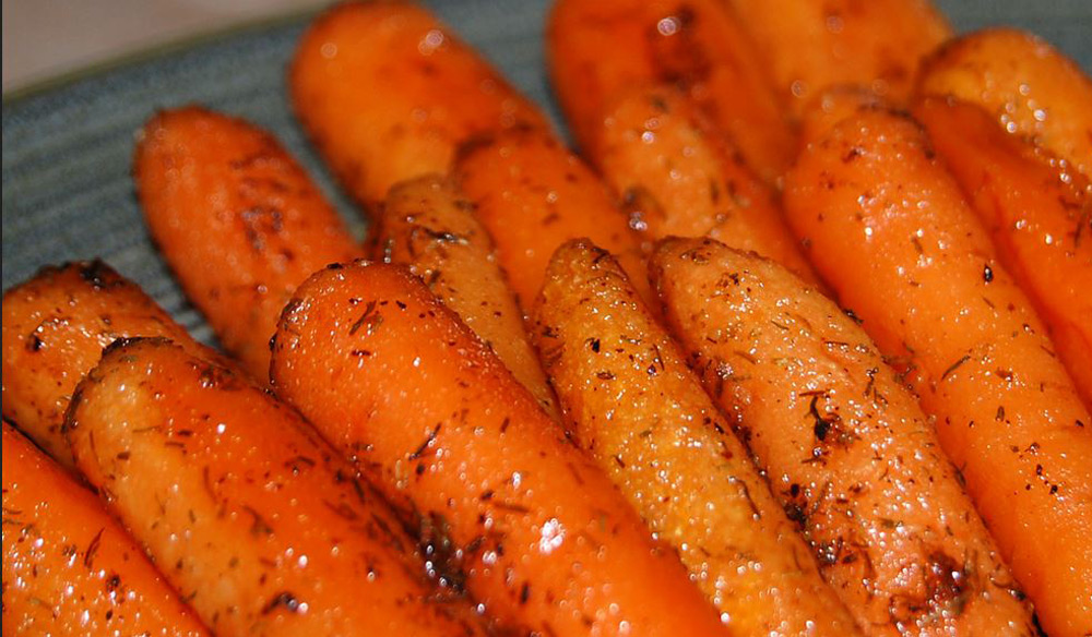Healthy Honey Roasted Carrots