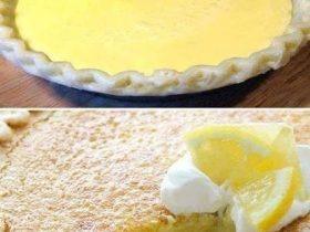 Arizona Sunshine Lemon Pie with smooth whole-lemon custard filling in a golden crust