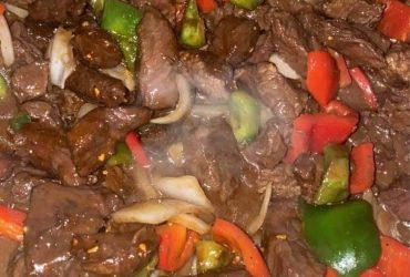CROCK POT PEPPER STEAK