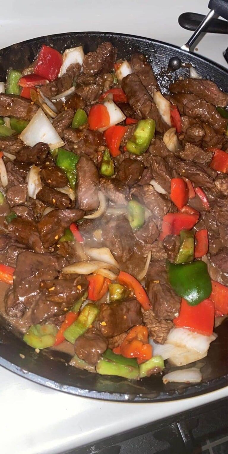CROCK POT PEPPER STEAK
