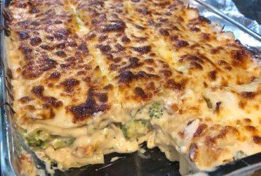 Chicken and Broccoli Lasagna Recipe