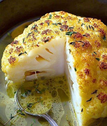 Whole Roasted Cauliflower