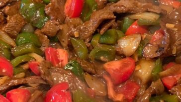 GREEN PEPPER STEAK