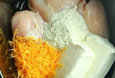 Slow Cooker Cream Cheese Crack Chicken