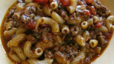 American Goulash Recipe