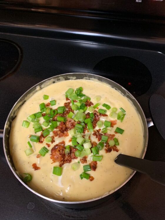 LOADED BAKED POTATO SOUP - Recipes Need