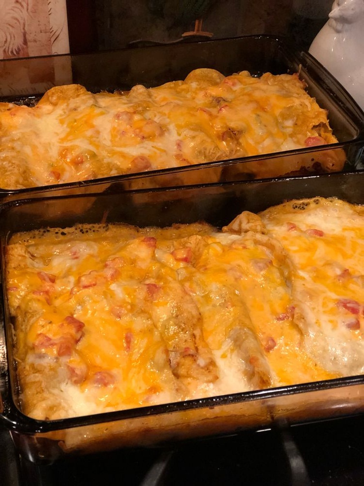 BEEF AND CHEESE ENCHILADAS