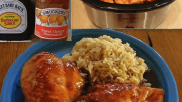 EASY CROCK POT ORANGE CHICKEN