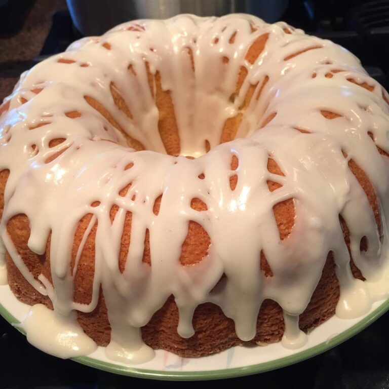 FRESH LEMON BUNDT CAKE