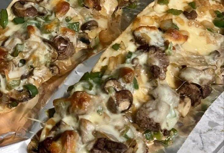 Philly Cheesesteak Cheesy Bread