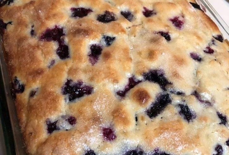 Blueberry Buttermilk Breakfast Cake