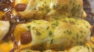 Chili Cheese Dog Bake