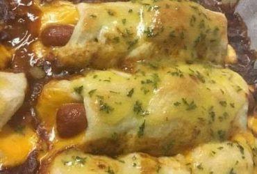 Chili Cheese Dog Bake