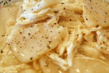 Cracker Barrel Homemade Chicken and Dumplings