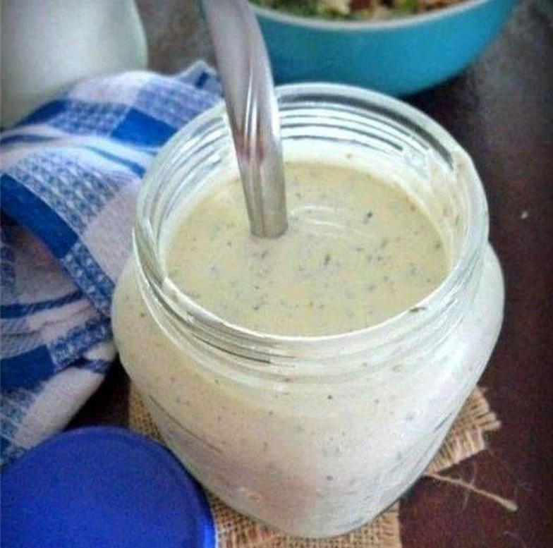 The best ranch you’ll ever taste and it's homemade