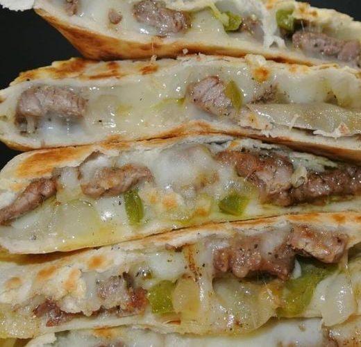 Philly Cheese Steak Quesadillas