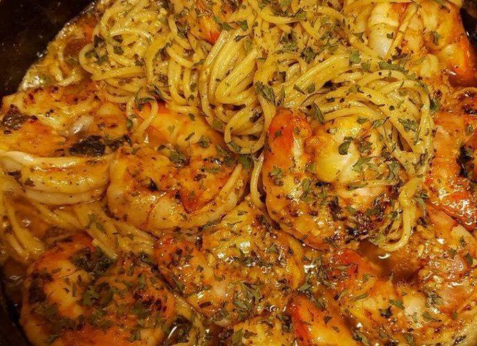 cajun shrimp scampi
