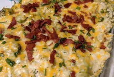 Loaded Cauliflower Bake