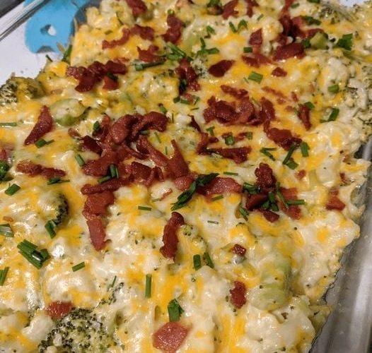 Loaded Cauliflower Bake