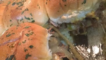 Philly Cheesesteak Sliders